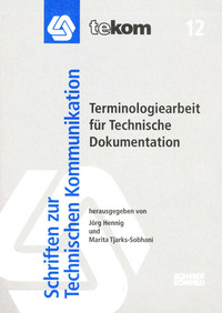 Vorderes Coverbild Terminologiearbeit für Technische Dokumentation