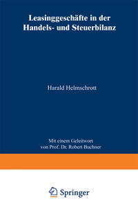 Vorderes Coverbild Leasinggeschäfte in der Handels- und Steuerbilanz
