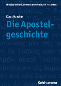 Vorderes Coverbild Die Apostelgeschichte