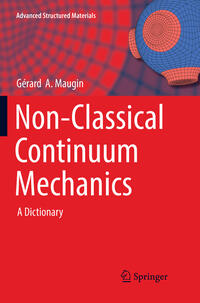 Vorderes Coverbild Non-Classical Continuum Mechanics