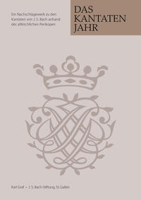 Vorderes Coverbild Das Kantatenjahr