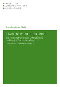 Vorderes Coverbild Stadtentwicklungsfonds
