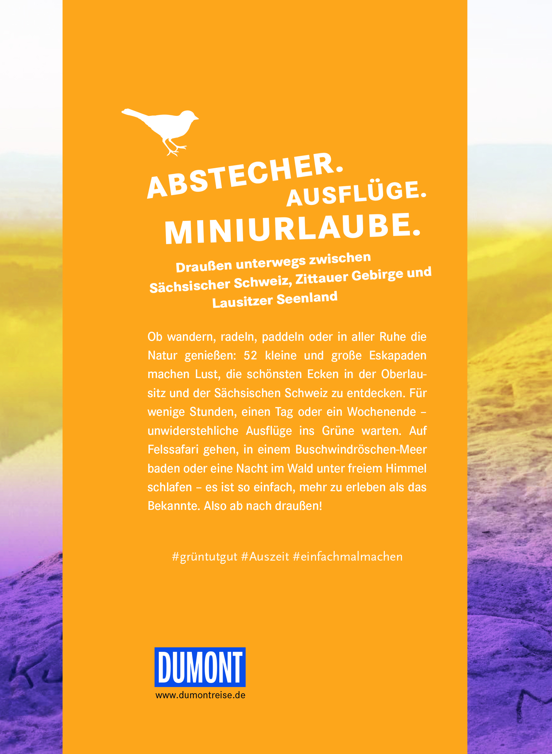 Rückseitencover 52 kleine & große Eskapaden Oberlausitz und Sächsische Schweiz