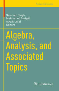 Vorderes Coverbild Algebra, Analysis, and Associated Topics
