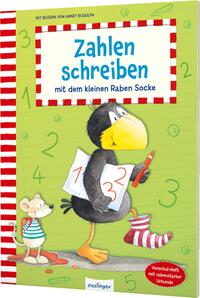 Vorderes Coverbild Der kleine Rabe Socke: Zahlen schreiben mit dem kleinen Raben Socke