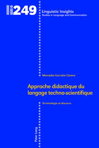 Vorderes Coverbild Approche didactique du langage techno-scientifique