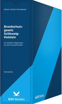Vorderes Coverbild Brandschutzgesetz Schleswig-Holstein