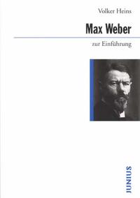 Vorderes Coverbild Max Weber zur Einführung
