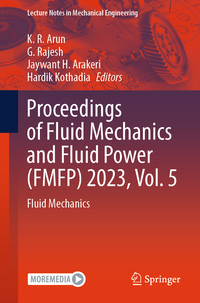 Vorderes Coverbild Proceedings of Fluid Mechanics and Fluid Power (FMFP) 2023, Vol. 5