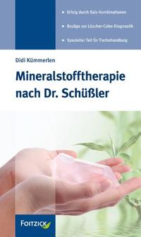 Vorderes Coverbild Mineralstofftherapie nach Dr. Schüßler