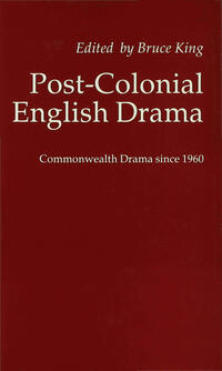 Vorderes Coverbild Post-Colonial English Drama