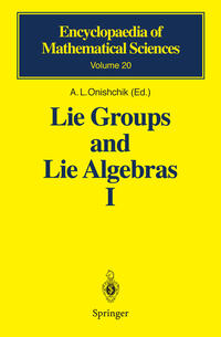 Vorderes Coverbild Lie Groups and Lie Algebras I