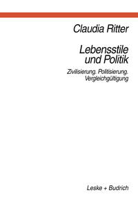Vorderes Coverbild Lebensstile und Politik