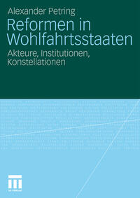 Vorderes Coverbild Reformen in Wohlfahrtsstaaten