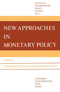 Vorderes Coverbild New Approaches in Monetary Policy