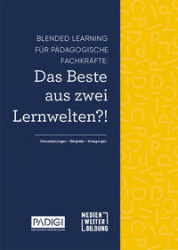 Vorderes Coverbild Blended Learning für pädagogische Fachkräfte