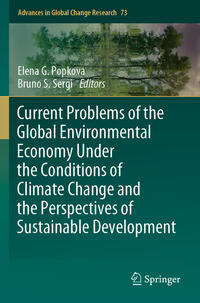 Vorderes Coverbild Current Problems of the Global Environmental Economy Under the Conditions of Climate Change and the Perspectives of Sustainable Development