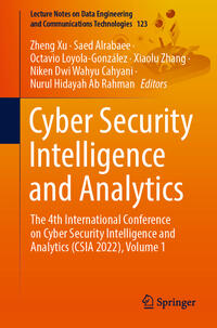 Vorderes Coverbild Cyber Security Intelligence and Analytics