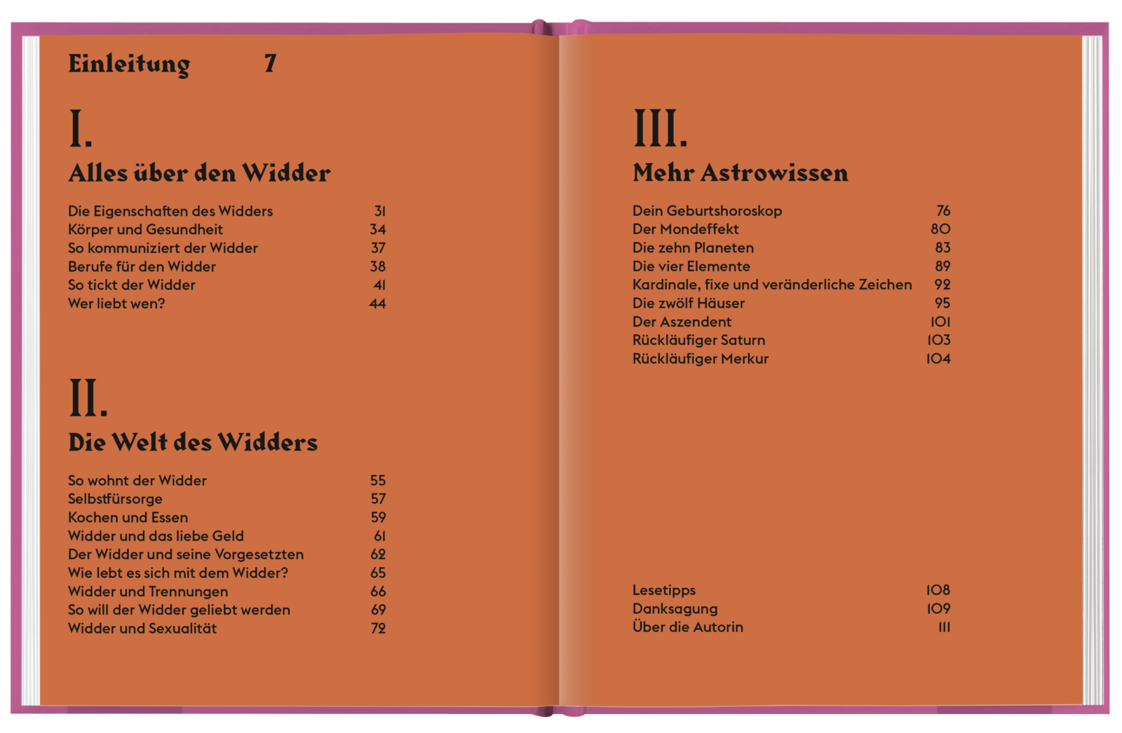 Beispielinhalt (Bild) Widder