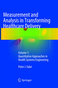 Vorderes Coverbild Measurement and Analysis in Transforming Healthcare Delivery