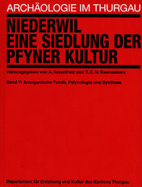 Vorderes Coverbild Niederwil, eine Siedlung der Pfyner Kultur