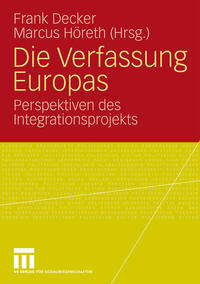 Vorderes Coverbild Die Verfassung Europas