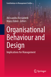 Vorderes Coverbild Organisational Behaviour and Design