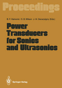 Vorderes Coverbild Power Transducers for Sonics and Ultrasonics