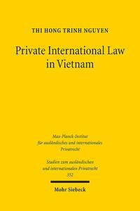 Vorderes Coverbild Private International Law in Vietnam