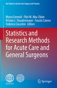 Vorderes Coverbild Statistics and Research Methods for Acute Care and General Surgeons