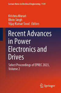 Vorderes Coverbild Recent Advances in Power Electronics and Drives