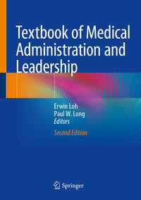 Vorderes Coverbild Textbook of Medical Administration and Leadership