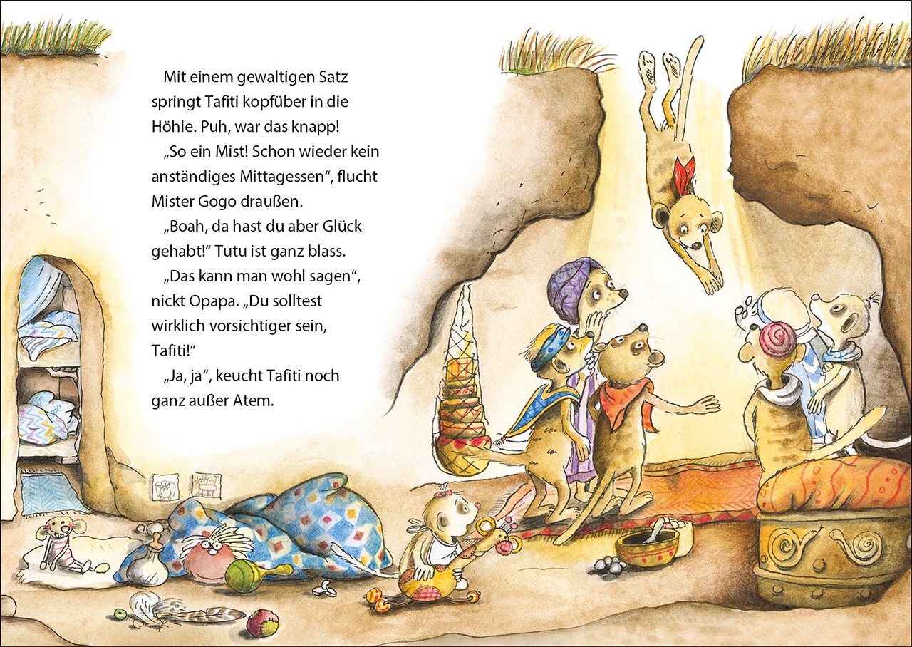 Beispielinhalt (Bild) Tafiti und seine Freunde - Abenteuer in der Savanne