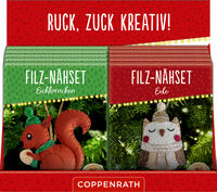 Vorderes Coverbild Filz-Nähsets Weihnachts-Anhänger
