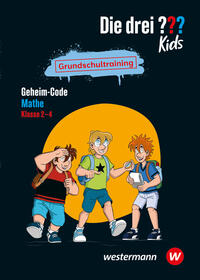 Vorderes Coverbild Die drei ??? Kids – Grundschultraining