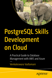 Vorderes Coverbild PostgreSQL Skills Development on Cloud
