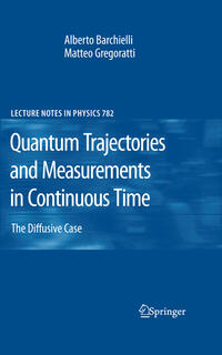 Vorderes Coverbild Quantum Trajectories and Measurements in Continuous Time