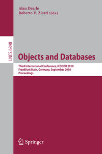 Vorderes Coverbild Objects and Databases