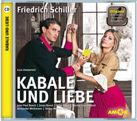Vorderes Coverbild Kabale und Liebe, wichtige Szenen im Original mit Erläuterung