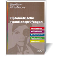 Vorderes Coverbild Optometrische Funktionsprüfungen