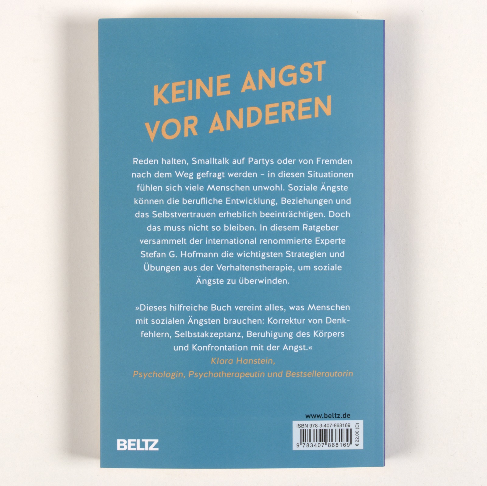 Rückseitencover Soziale Ängste loswerden