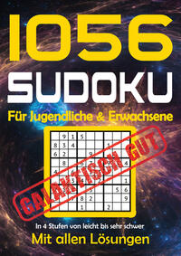 Vorderes Coverbild 1056 Sudoku Rätsel für Jugendliche und Erwachsene