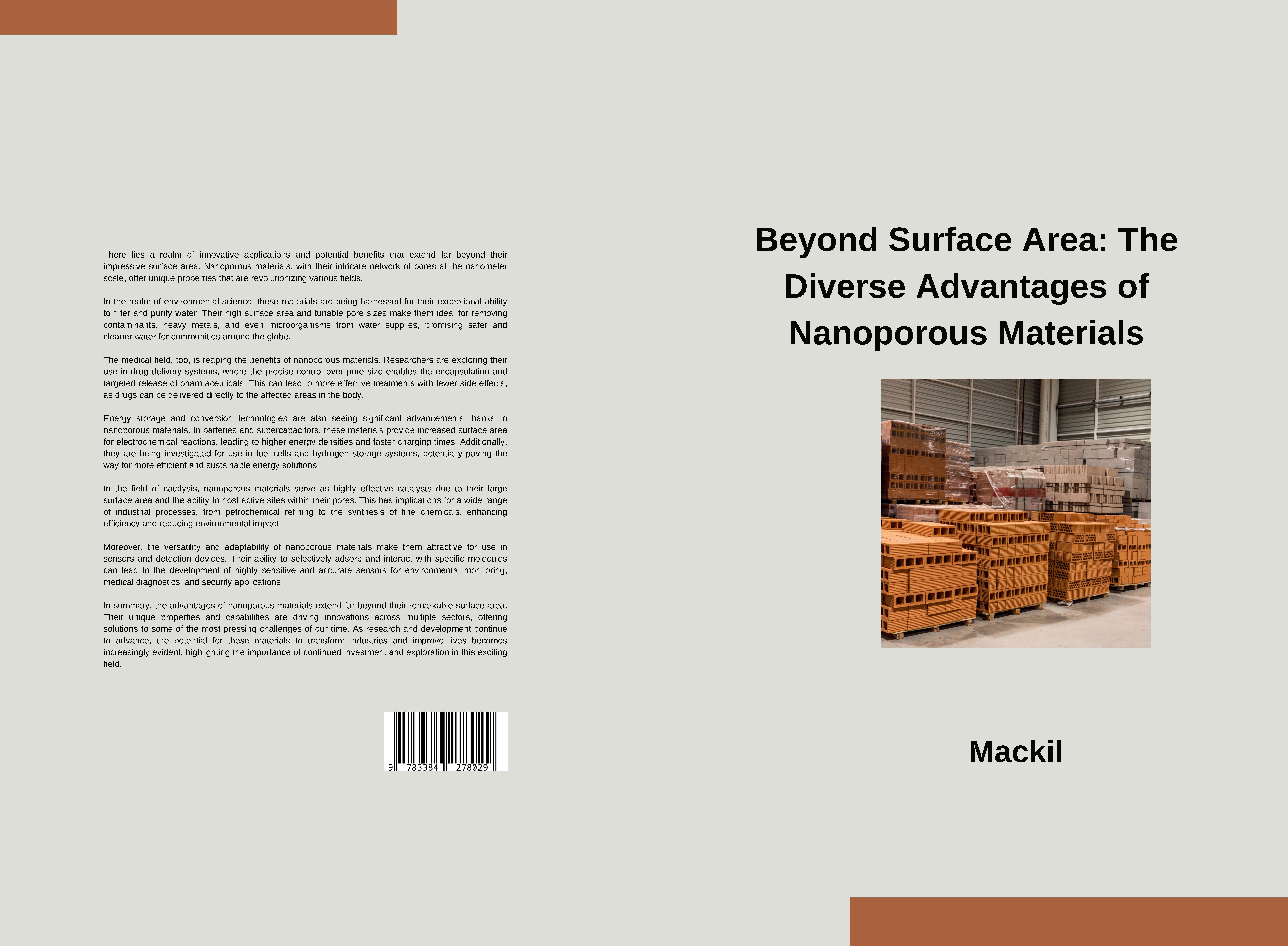 Gesamtes Coverbild Beyond Surface Area: The Diverse Advantages of Nanoporous Materials
