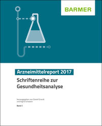 Vorderes Coverbild BARMER Arzneimittelreport 2017