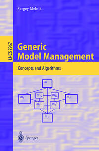 Vorderes Coverbild Generic Model Management