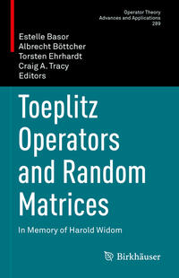 Vorderes Coverbild Toeplitz Operators and Random Matrices