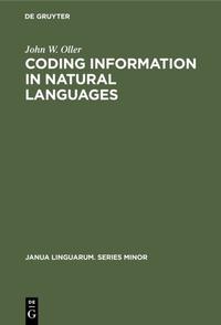 Vorderes Coverbild Coding information in natural languages