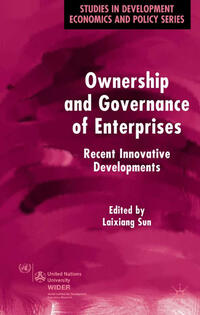 Vorderes Coverbild Ownership and Governance of Enterprises