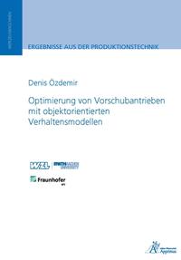 Vorderes Coverbild Optimierung von Vorschubantrieben mit objektorientierten Verhaltensmodellen