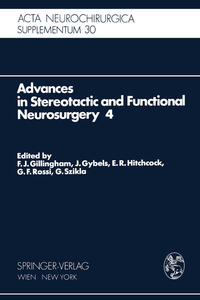 Vorderes Coverbild Advances in Stereotactic and Functional Neurosurgery 4